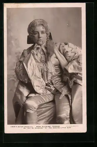 AK Schauspielerin Ellaline Terriss in The Dashing Little Duke