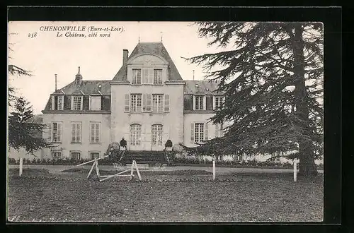 AK Chenonville, le Chateau, coté nord