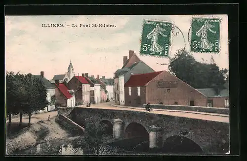 AK Illiers, le Pont St-Hilaire