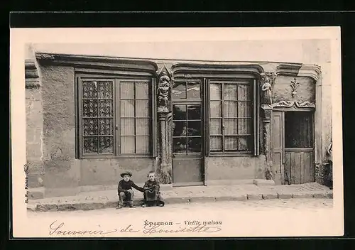 AK Épernon, Vieille maison