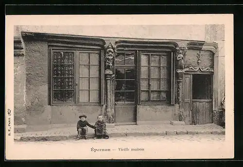 AK Épernon, Vieille maison