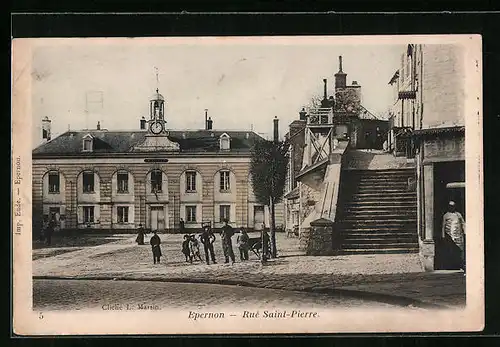 AK Épernon, Rue Saint-Pierre