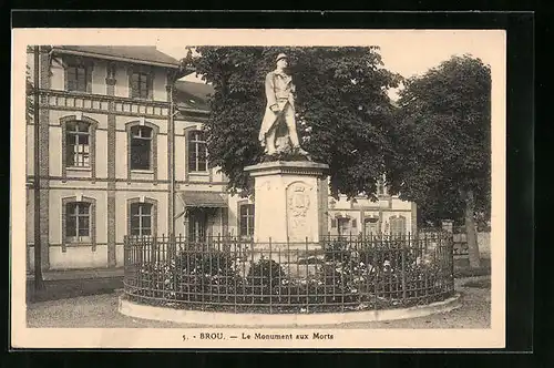 AK Brou, le Monument aux Morts