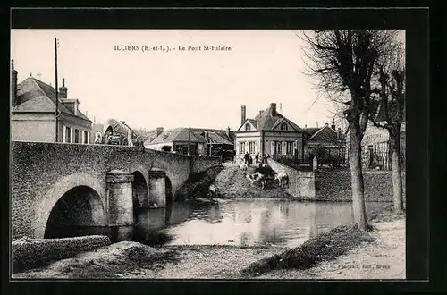 AK Illiers, le Pont St-Hilaire