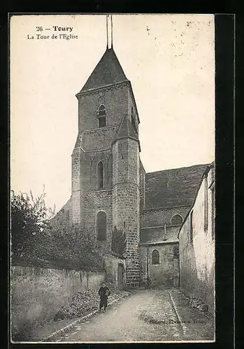 AK Toury, La Tour de l`Eglise