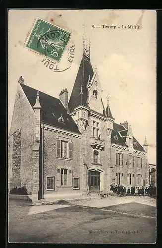 AK Toury, La Mairie