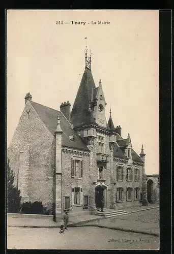 AK Toury, La Mairie