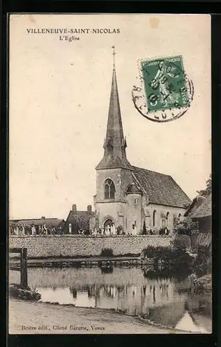 AK Villeneuve-Saint-Nicolas, L`Eglise