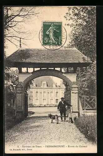 AK Fermaincourt, Entree du Chateau