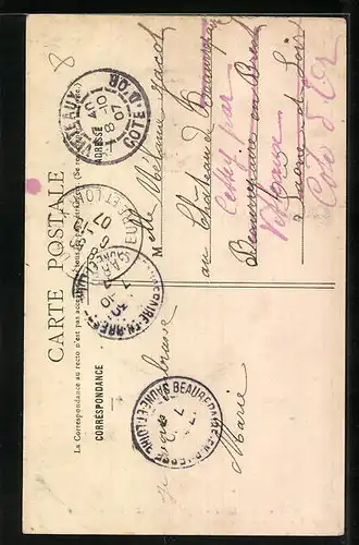 AK Fermaincourt, Entree du Chateau