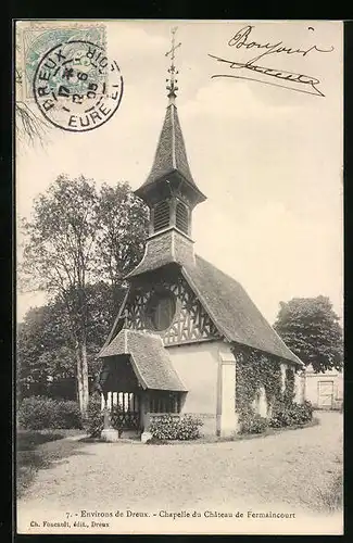 AK Fermaincourt, La chapelle du Chateau