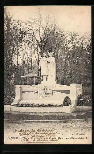 AK Nogent-le-Rotrou, Monument aux Morts