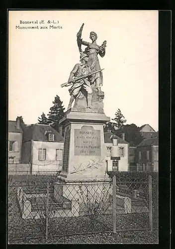 AK Bonneval, Monument aux Morts
