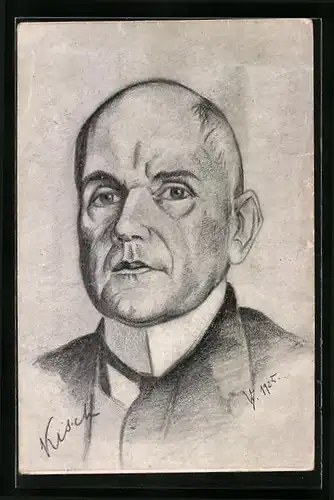 Künstler-AK München, Geh. Justizrat Universitäts-Professor Dr. Wilhelm Kisch