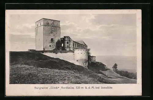 AK Schesslitz, Burgruine Giech, Nordseite