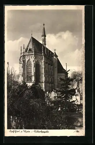 AK Hassfurt / Main, Blick zur Ritterkapelle