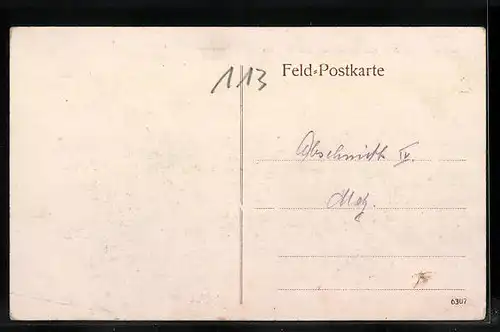 AK St. Jürgen, Ortsansicht mit Mousson in der Ferne