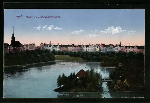 AK Kiel, Partie im Hohenzollernpark