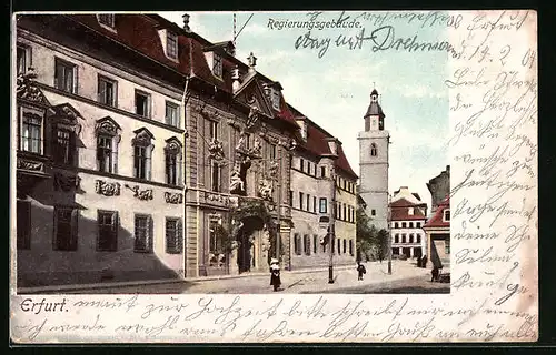 AK Erfurt, Regierungsgebäude