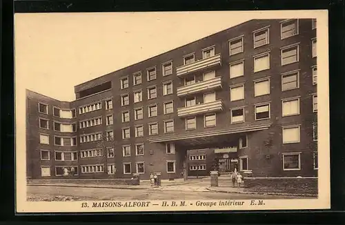 AK Maisons-Alfort, H. B. M. - Groupe intèrieur