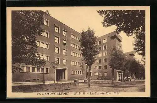 AK Maisons-Alfort, H. B. M. - La Grande-Rue