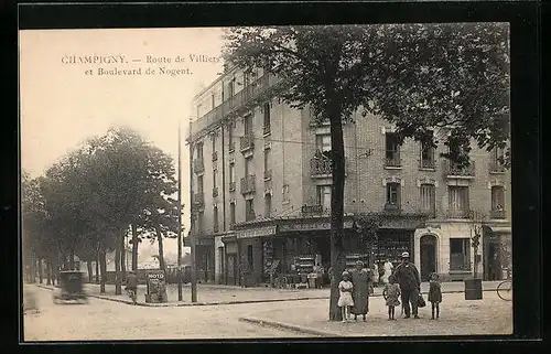 AK Champigny, Route de Villiers et Boulevard de Nogent