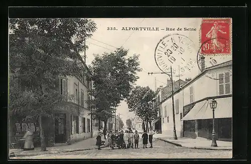 AK Alfortville, Rue de Seine
