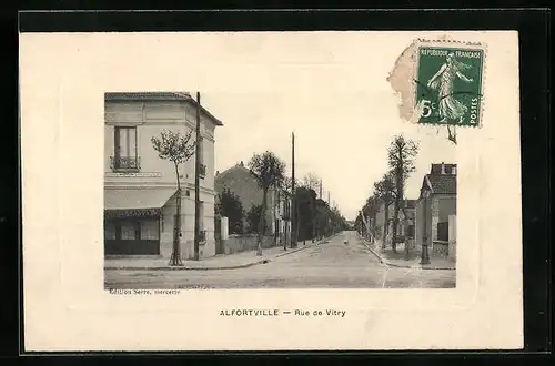 AK Alfortville, Rue de Vitry