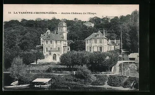 AK La Varenne-Chennevières, Ancien Chateau de l`Etape