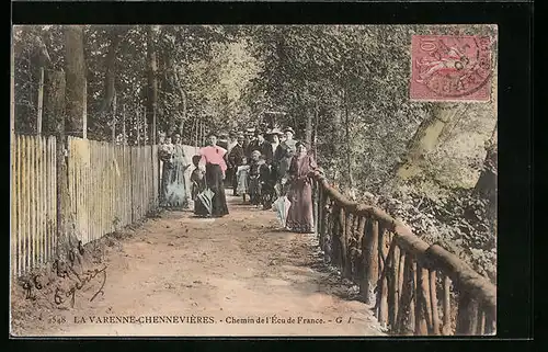 AK La Varenne-Chennevières, Chemin de l`Ècu de France