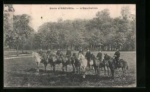 AK Arcueil, Ecole - L`Equitation
