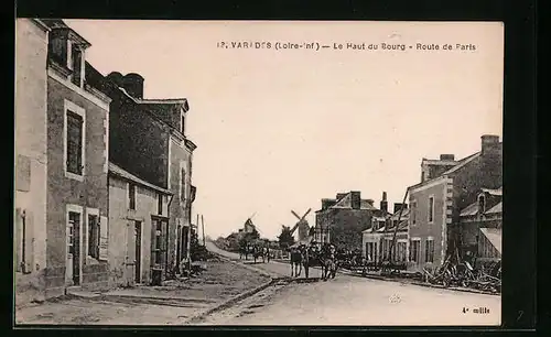 AK Varades, Le Haut du Bourg-Route de Paris