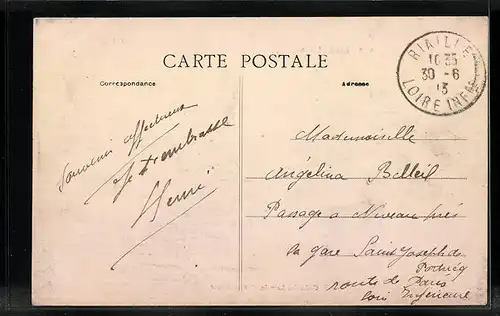 AK Riaillè, Rue du Calvaire