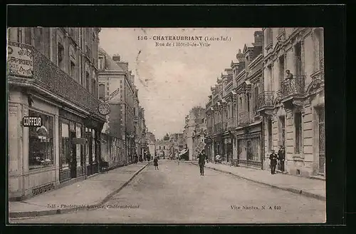 AK Chateaubriant, Rue de l`Hotel-de-Ville