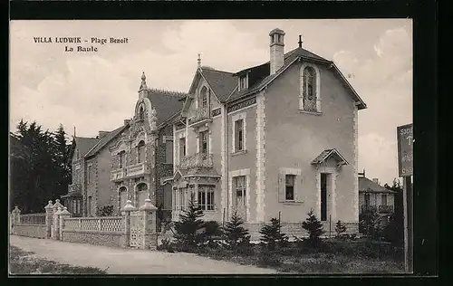 AK La Baule, Villa Ludwik-Plage Benoit