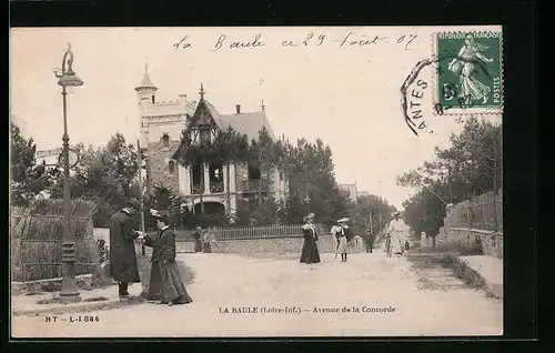 AK La Baule, Avenue de la Concorde