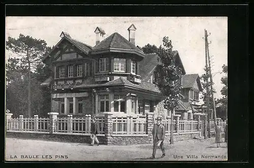 AK La Baule-les-Pins, Une Villa Normande