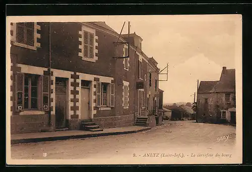 AK Anetz, Le carrefour du bourg