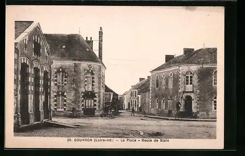 AK Bouvron, La Place-Route de Blain