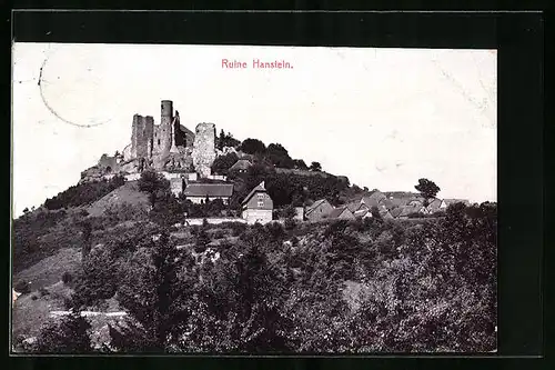 AK Bornhagen, Ruine Hanstein