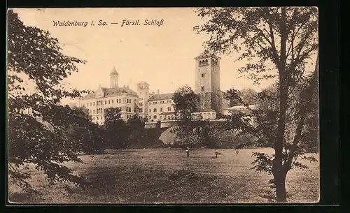 AK Waldenburg i. Sa., Fürstliches Schloss