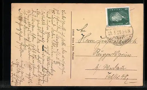 AK Waldenburg i. Sa., Fürstliches Schloss