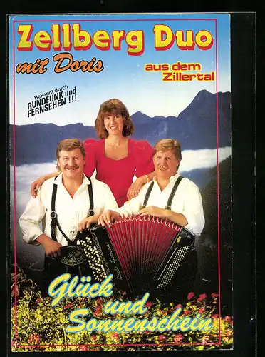 AK Musikgruppe Zellberg Duo mit Doris und Akkordeon