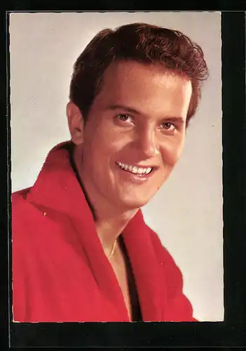 AK Musiker Pat Boone mit jungenhaftem Charme