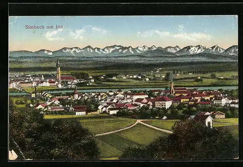 AK Simbach am Inn, Gesamtansicht