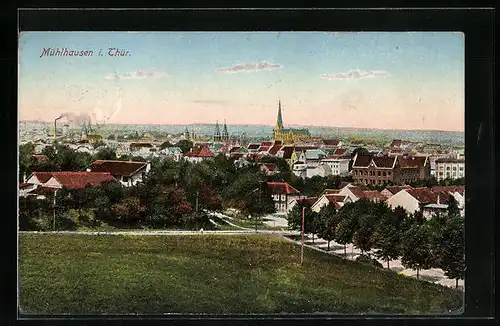 AK Mühlhausen i. Thür., Gesamtansicht