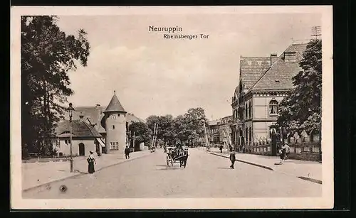 AK Neuruppin, Rheinsberger Tor