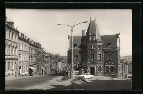 AK Treuen i. Vogtl., Postplatz