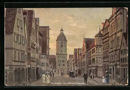 AK Dillingen a. D., Königstrasse