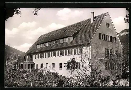 AK Bad Ditzenbach, Müttererholungsheim der Ev. Frauenhilfe für Württemberg